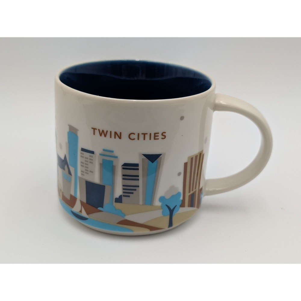 Starbucks Twin Cities Minnesota You Are Here Coffee Cup Mug 2016